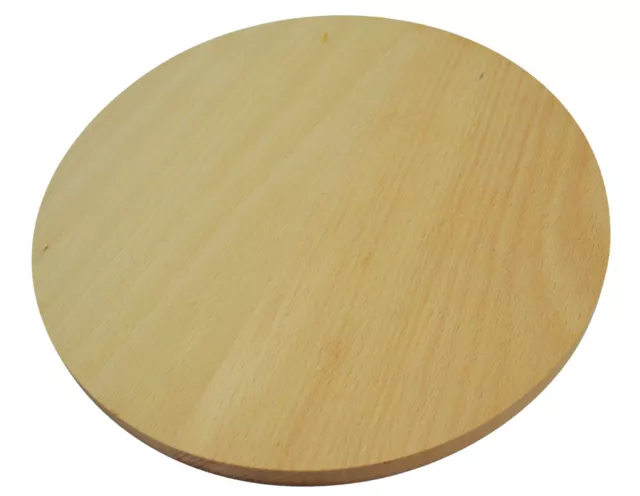 Double Sided Round circular chopping cutting board serving size 20-60cm / 8-24''