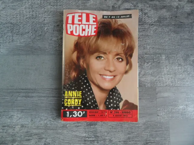Tele Poche 1973 N° 386 Complet Annie Cordy