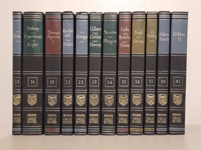 Encyclopedia Britannica Great Books Of The Western World 1952 Edition 12 Volumes