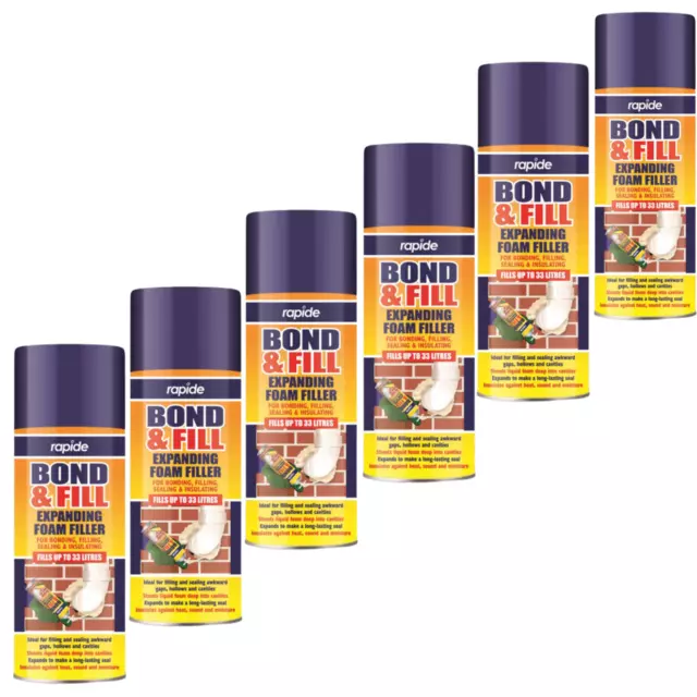Legamento riempitivo schiuma espandente 500 ml e spray di riempimento sigillante 2999