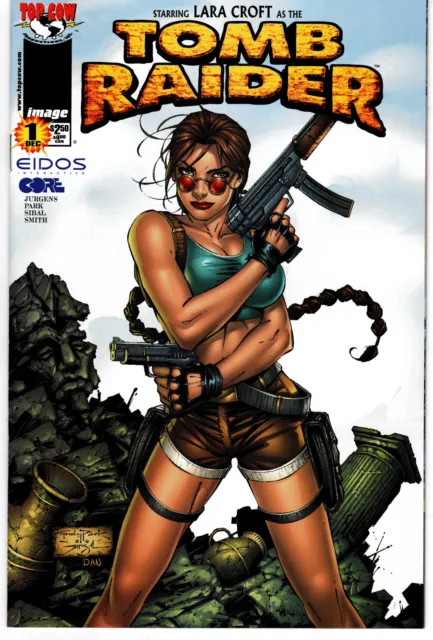 Tomb Raider: The Series #1 (1999) NM Andy Park Lara Standing Cover Top Cow Image