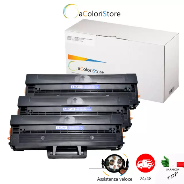 3 Toner per Samsung ML 2160 2164 2165 2168 SCX 3400 3405 3400 SF760P F W  D101S