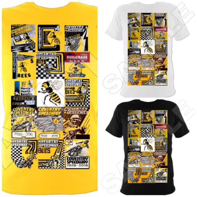 Coventry Bees Through The Years Speedway T-Shirt