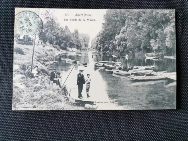 CPA 94 ALFORT - Les Bords de la Marne