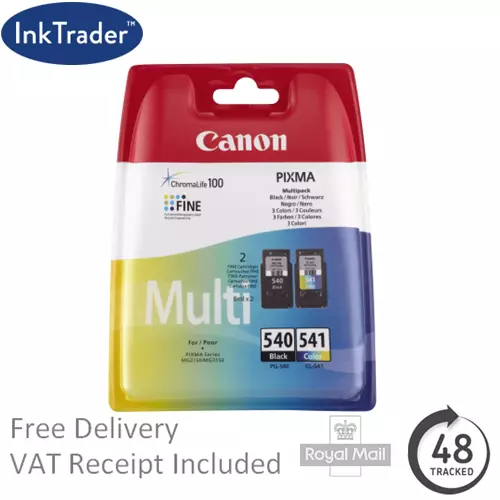 Genuine Canon PG 540 / CL 541 Ink Cartridges For use In Canon MG3650 Printers