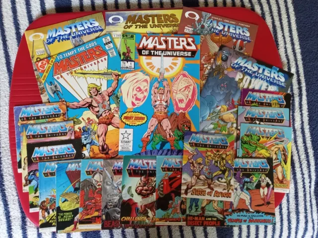 *HUGE*  Masters of the Universe Lot. #1's, 1st Appearances, Mini-Comics -He-Man
