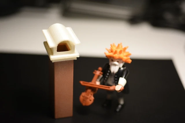 Décor De Cheminée Playmobil 3D Style Victorien – Compatible Avec Les Maisons 5300, 5305, 5301, 5955