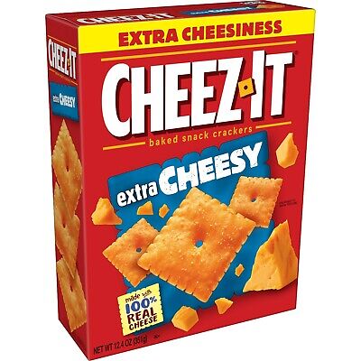 Cheez-It C' Baked Snack Crackers Extra Mielleux, 367ml Gratuit Monde Navire
