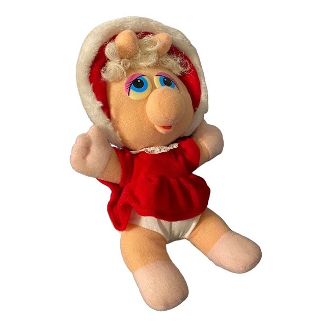 MISS PIGGY Muppet Babies vintage plush McDonalds Christmas plush stuffed animal 2