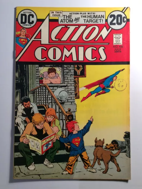 Action Comics #425 (1973) VF, iconic Nick Cardy cover/Neal Adams inside artwork