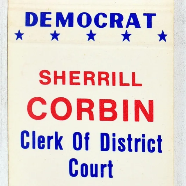 1970s Sherrill Marie Corbin Story County District Court Clerk Iowa Democrat