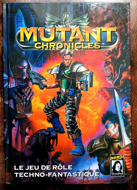 Jeu De Rôle Mutant Chronicles - Occasion, Complet Selon Descriptif