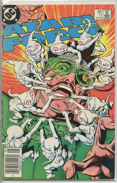 Atari Force 1984 series # 17 Canadian variant fine comic book