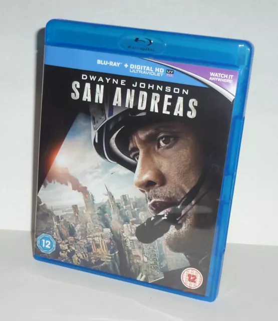 San Andreas (2015) - Blu-ray - Dwayne Johnson, Carla Gugino