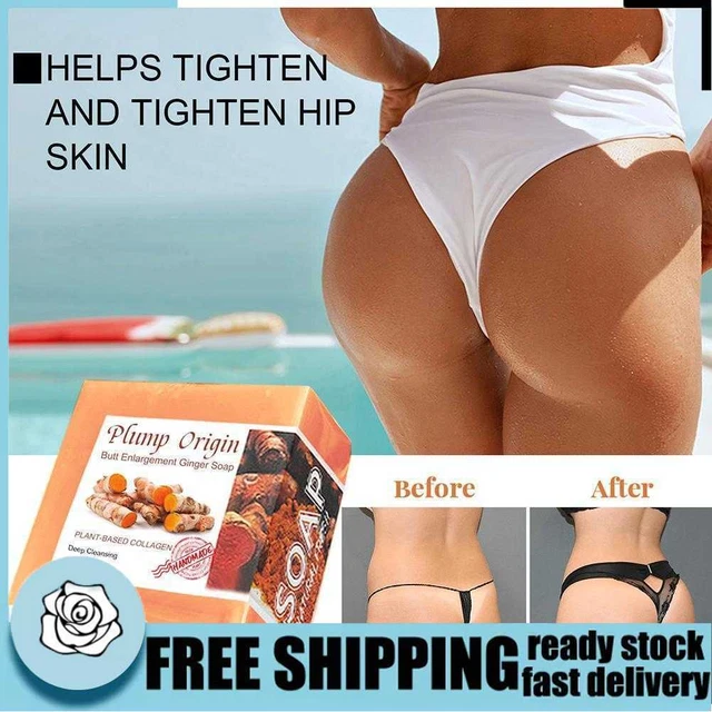 Jabón Butt Lift Body Limpieza Facial Firme Glúteos Fórmula Natural (Paquete)