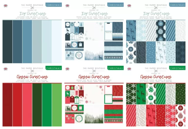 The Paper Boutique - Shades Of Christmas - Icy or Classic - Paper, Card, Project