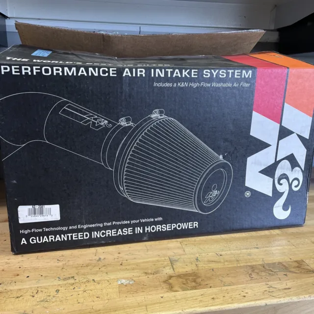 K&N AirCharger High-Flow Cold Air Intake Kit 63-2581 Includes Filter