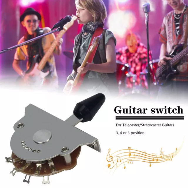 Oak Grigsby 3/5 way Selector Switch Pickup for Stratocaster Telecaster Guitars⭐⭐ 3