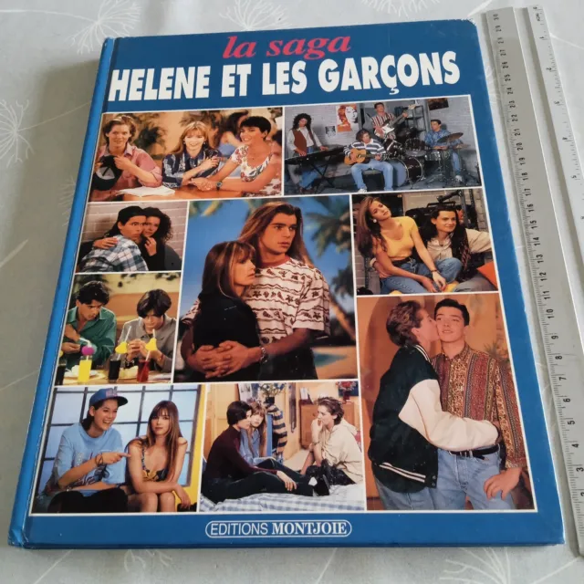 livre série TV – La saga Hélène et les garçons – Montjoie 1994 – Club Dorothée