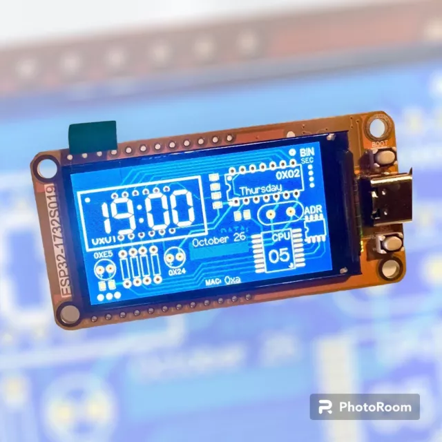ESP32-S3 1.9 “ TFT IPS LCD WIFI, Bluetooth 5.0, 16mb Flash N16R8, Same As TTGO