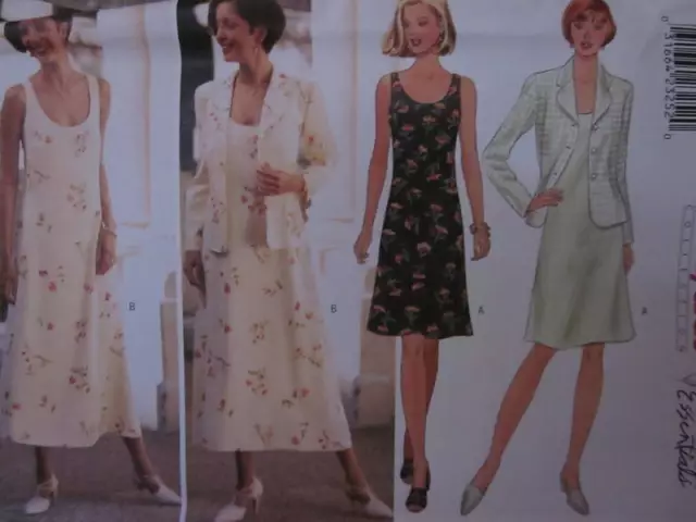 4391 Vintage Butterick SEWING Pattern Misses EASY Dress UNCUT OOP SEW