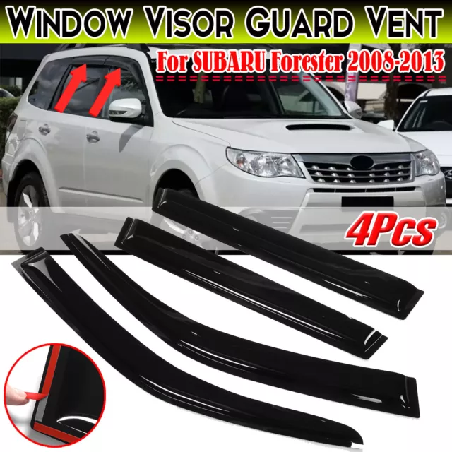 Weather Shields Weathershields Window Visors For Subaru Forester 2008-2012