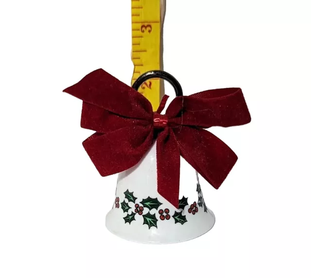 "Maurice Duchin" Tiny-Christmas Bell- Fine Bone China