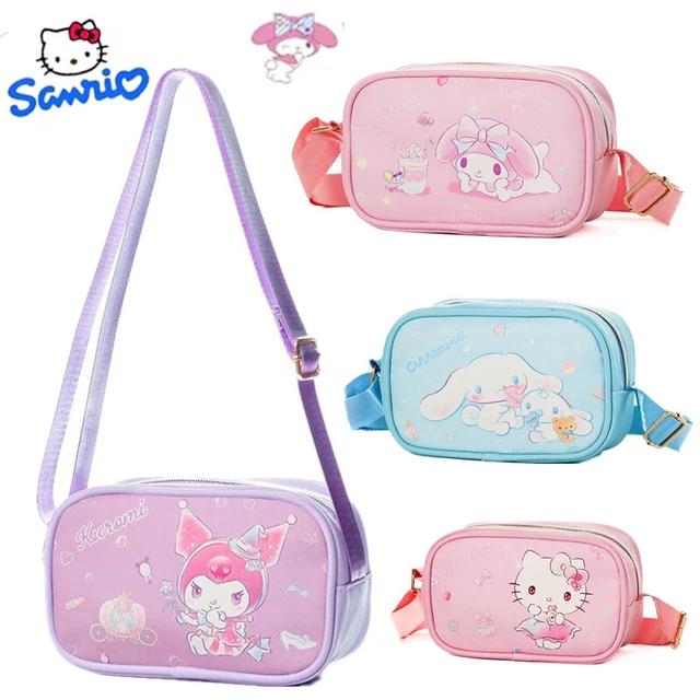 SANRIO KAWAII SHOULDER Bags My Melody Kuromi PU Cartoon Crossbody Bag ...