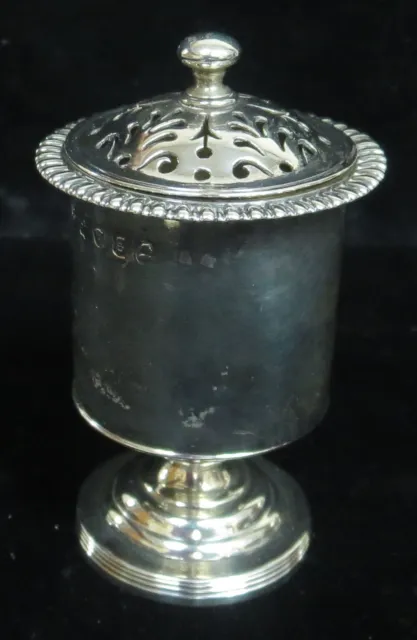 1822 London Sterling Silver Georgian Pepperette Pepper Pot Shaker