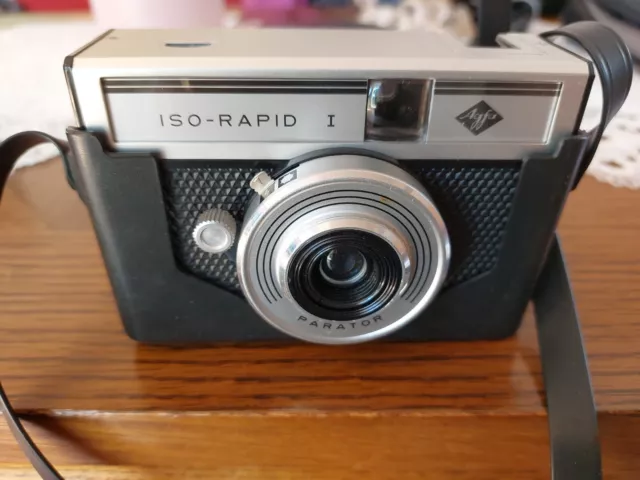 Agfa ISO rapid I FOTOAPPARAT KAMERA TASCHE