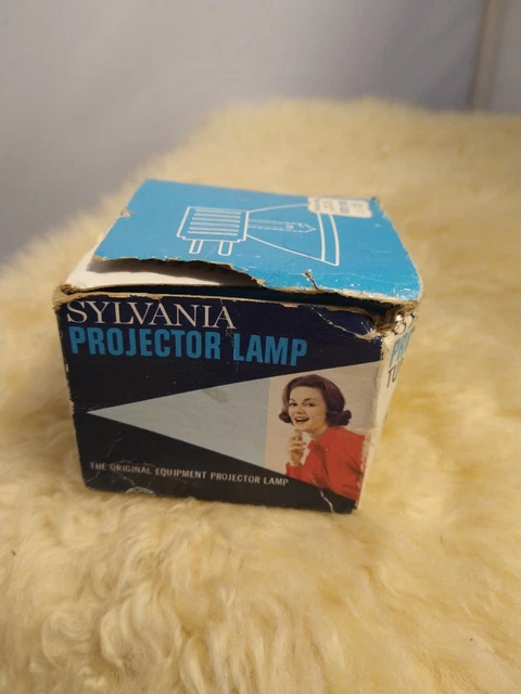 Sylvania Projector Lamp Tungsten Halogen Quartz Tru-Beam Elz 150 Watts Never Usd