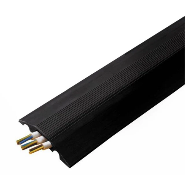 Vulcascot Ponte passacavi 26302132 Gomma Nero Numero canali: 1 3000 mm