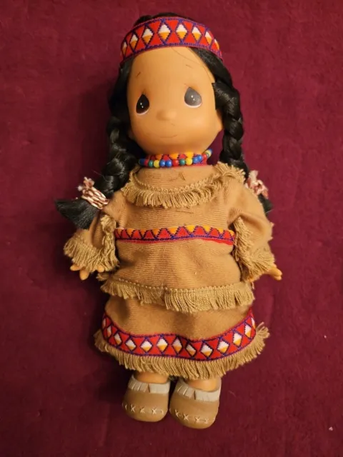 Vintage 9" Precious Moments Children of the World Doll Shonnie Native American