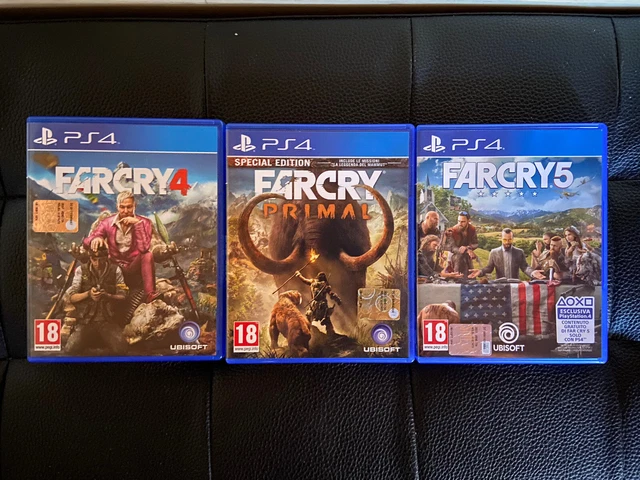 Lotto 3 Giochi Ps4 Far Cry