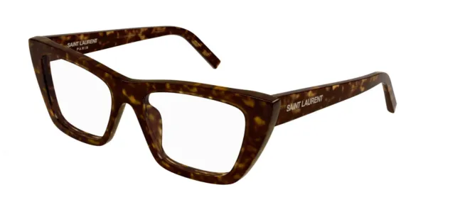 Saint Laurent Sl 276 51 002 Mica Opt Lunettes de Vue Havana