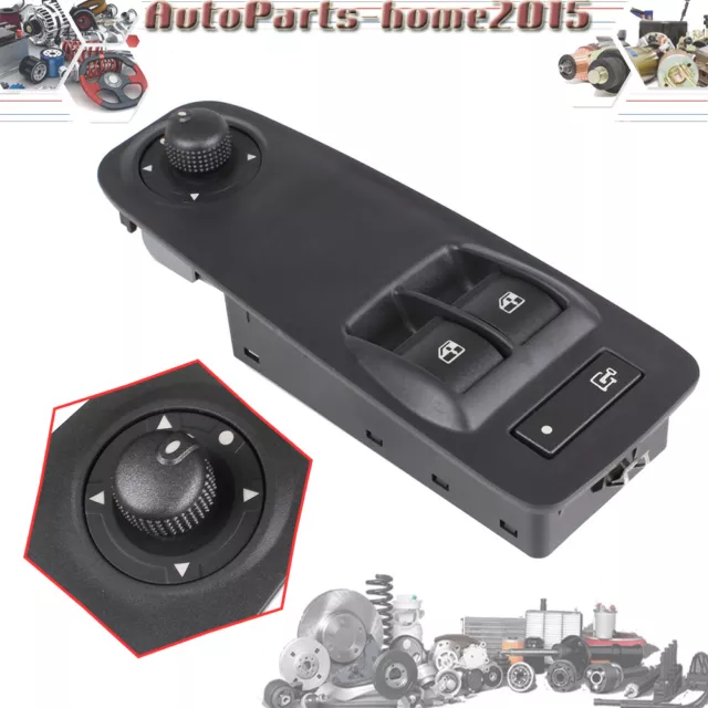 Bouton Lève Vitre 735487423 Pour Peugeot Boxer Citroen Jumper Fiat Ducato NEUF