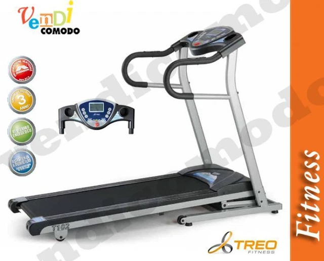 Tapis De Course TREO T 102 Occasion - Motorisé, Inclinaison 10%, 18 Km/h