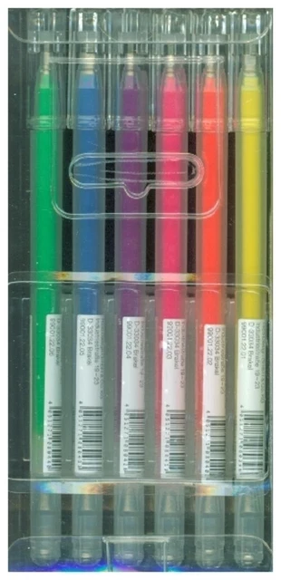 Gelstifte-Set Neon Stück 2015 RICO-Design tap EAN 4051271080457
