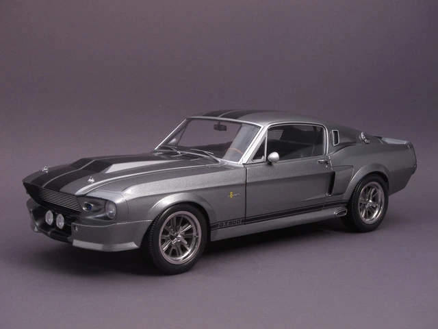 Modèle Réduit 1:12 KK Scale Ford Mustang Shelby GT500 Eleanor 1967 - Neuf, Réf. KKDC120174