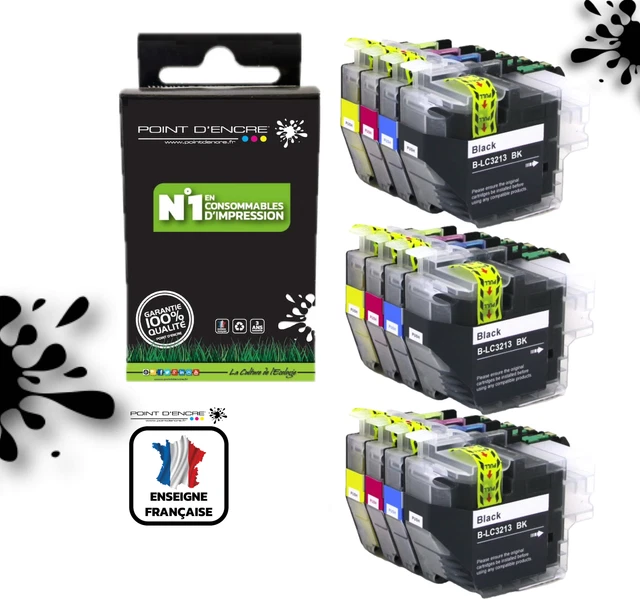 Pack De 2 X 4 Cartouches D'encre Compatibles Brother LC980XL - Pour DCP-145C - Neuf