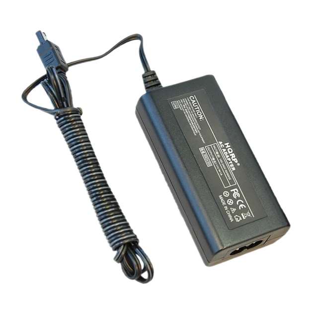 HQRP AC Adapter Charger for JVC Everio GZ-MS130 GZ-MS130B GZ-MS130AU 3