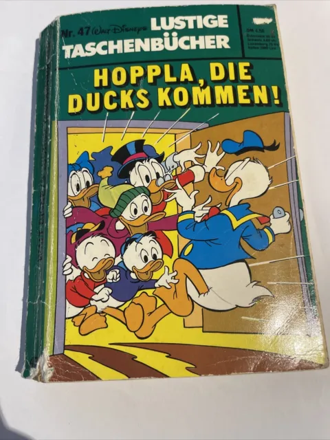 Lustige Taschenbücher Nr. 47 Erstauflage Micky Maus Walt Disney Donald Duck
