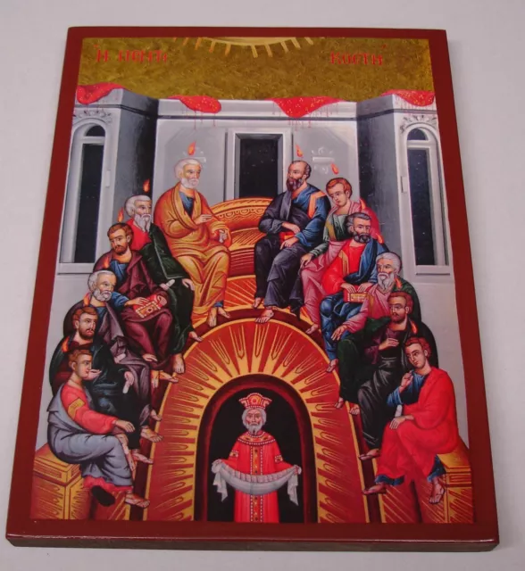 Pentecostés Icono Apóstol Icon ático Ikona Iconos ortodoxo Icone Pentecote