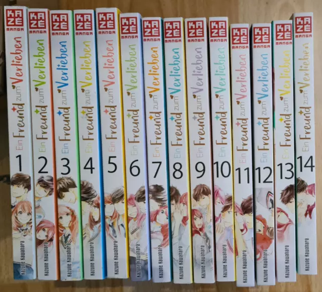 Manga Ein Freund zum Verlieben Band 1 bis 14 Komplett