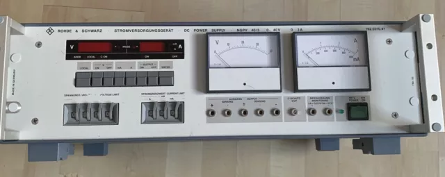 Alimentation de laboratoire réglable Rohde & Schwarz NGPV 40/3