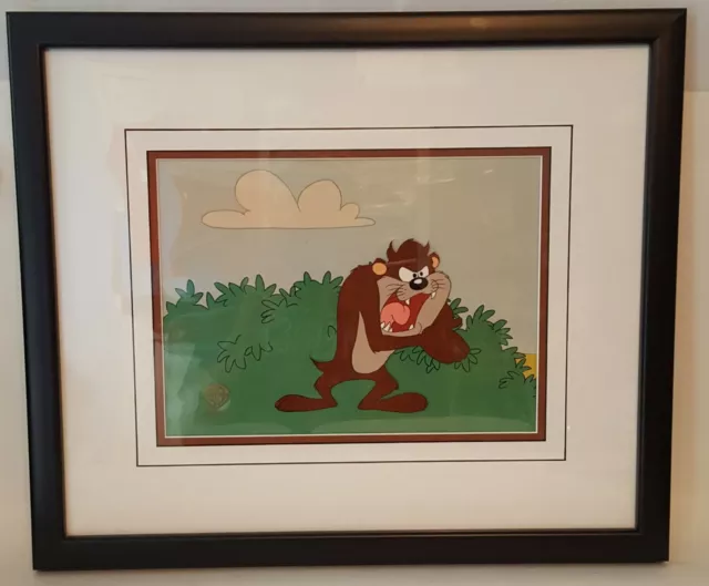 Taz-Mania Like Father Like Son Genuine Warner Brothers Production Art HAS C.O.A.