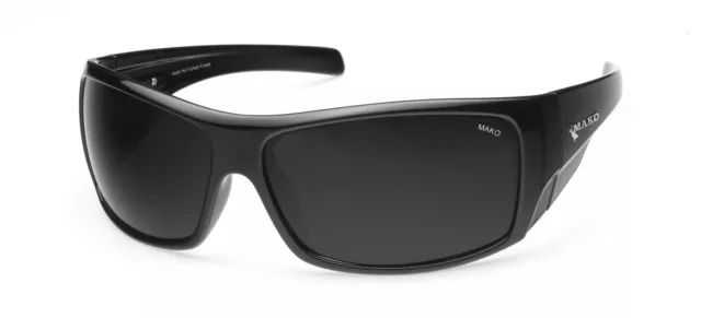 Mako Indestructible 9578 M01 P0S Matte Black / Grey Polarised Lenses