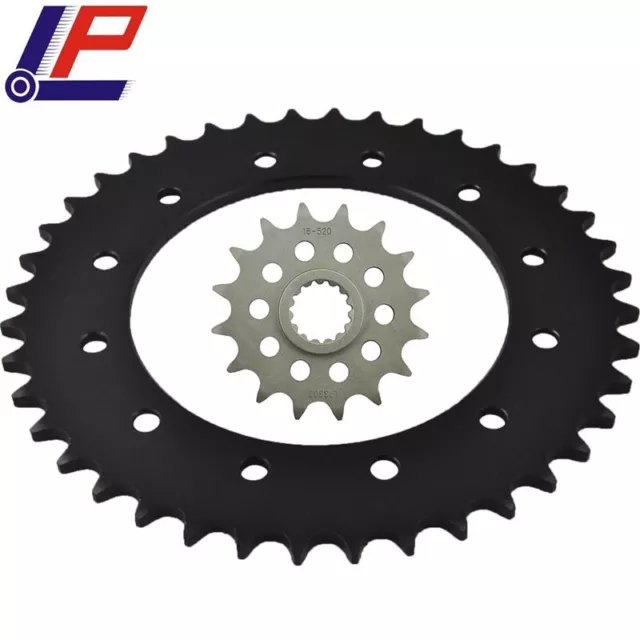 LOPOR CNC 13T 52T Front Rear Motorcycle Sprocket for   350 Enduro 84-87