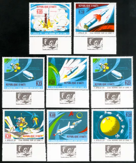 Haiti Stamps MNH VF Space Apollo