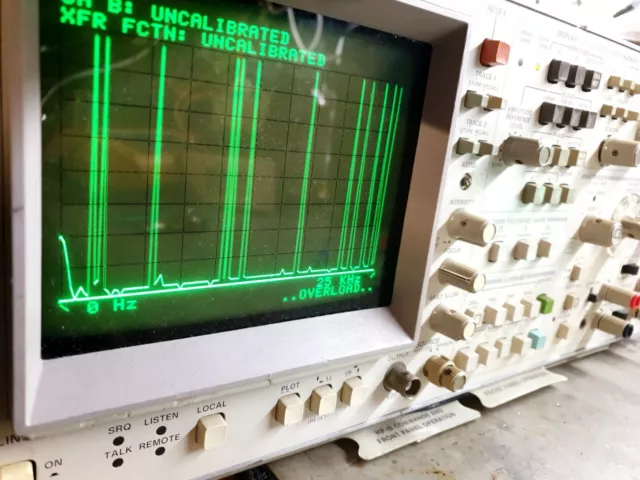 Hp3582a Spectrum Analyzer Test Equipment